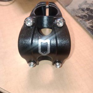Bicycle stem for BMX style bike with cross bar handle bars